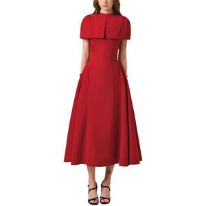 Amanda Royal Womens  Midi Dress